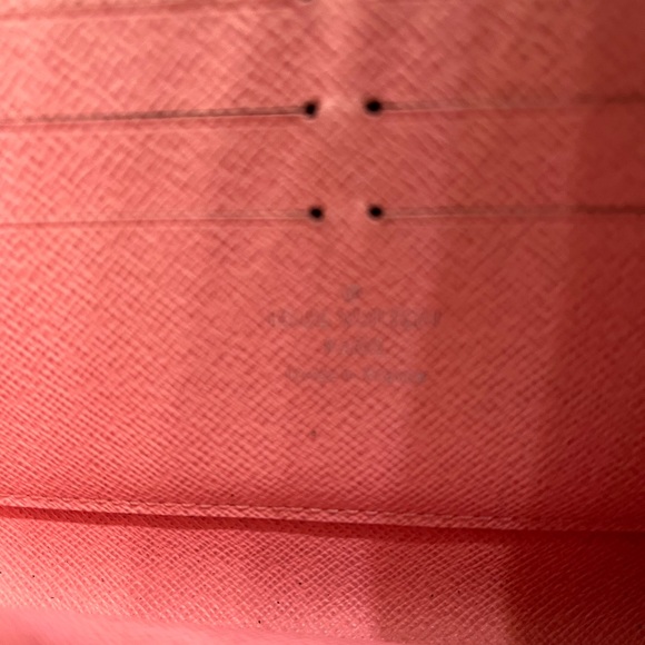 Pink Epi leather chain flower print twist wallet on chain silver hardware - Picture 2 of 16